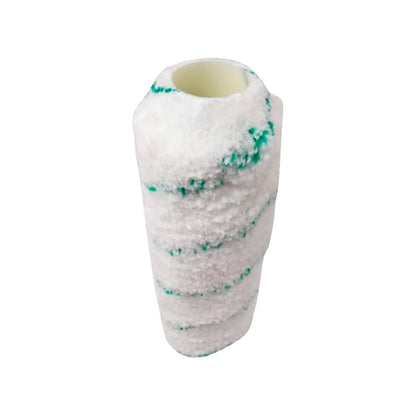 Material microfibra.,Ideal para acabados finos.,Retiene más pintura y no permite que se desperdicie.,Con su pelo un poco más largo permite que la pintura entre muy bien sobre las cavidades del relieve de la pared.