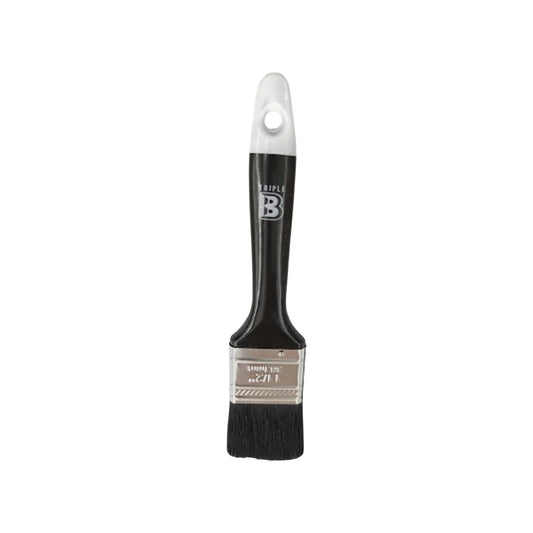 Brocha cerda natural.,Brocha para uso doméstico.,Brocha mango plástico hueco.,Consigue un acabado más uniforme al pintar.
