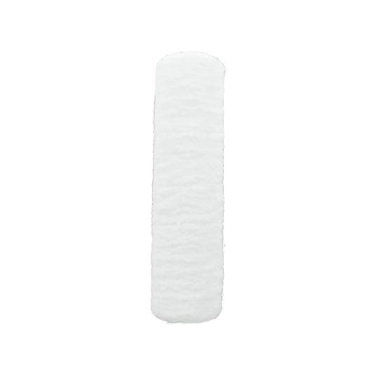 Repuesto de rodillo pintura microfibra 9"x3/8" blanco para acabados finos y superficies lisas
