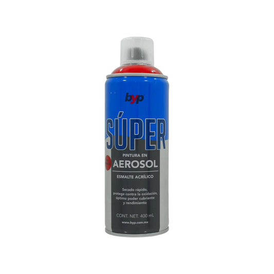 Lata de 400 ml - 400 g,Esmalte acrílico de alto brillo y secado rápido.,Protege contra la oxidación.,Ideal para proteger y pintar artículos decorativos, ventanearía, vehículos, plásticos, metales, etc.,Venta, solo en tienda física.
