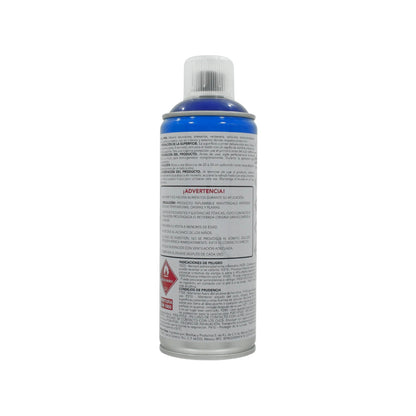 Pintura en aerosol acrílica azul regio 400ml para metal, madera, plástico y decoración