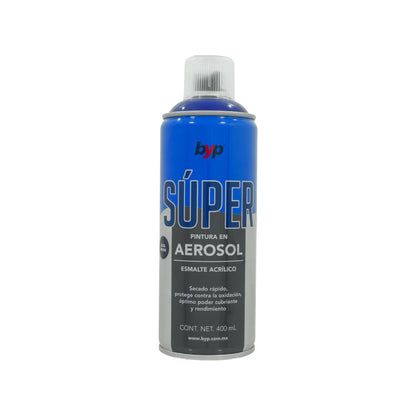 Lata de 400 ml - 400 g,Esmalte acrílico de alto brillo y secado rápido.,Protege contra la oxidación.,Ideal para proteger y pintar artículos decorativos, ventanearía, vehículos, plásticos, metales, etc.,Venta, solo en tienda física.