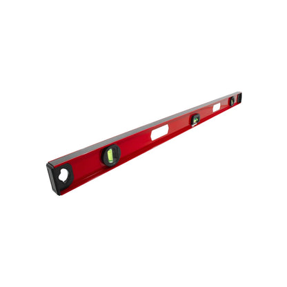 Nivel de burbuja rojo de aluminio 36 pulgadas para construcción y nivelación precisa