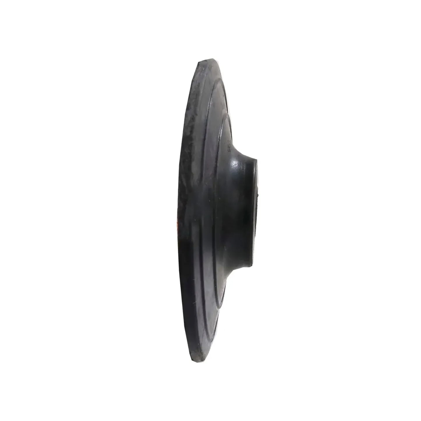 Empaque o sello de goma negro para grifería con forma de disco cónico, repuesto para reparación de fugas de agua