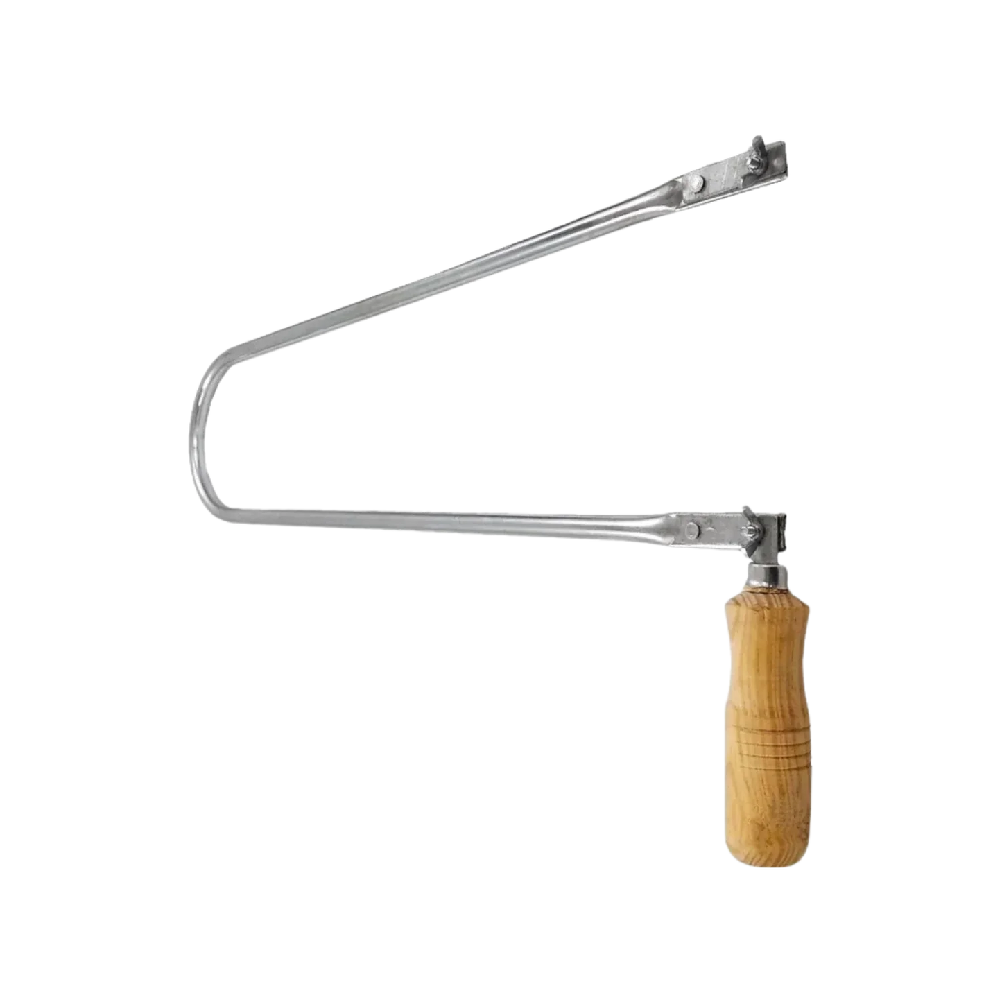 Cuerpo  de acero.,Mango de madera.,Ideal para calar madera.,Medida: 40 cm de fondo.,Arco tubular.