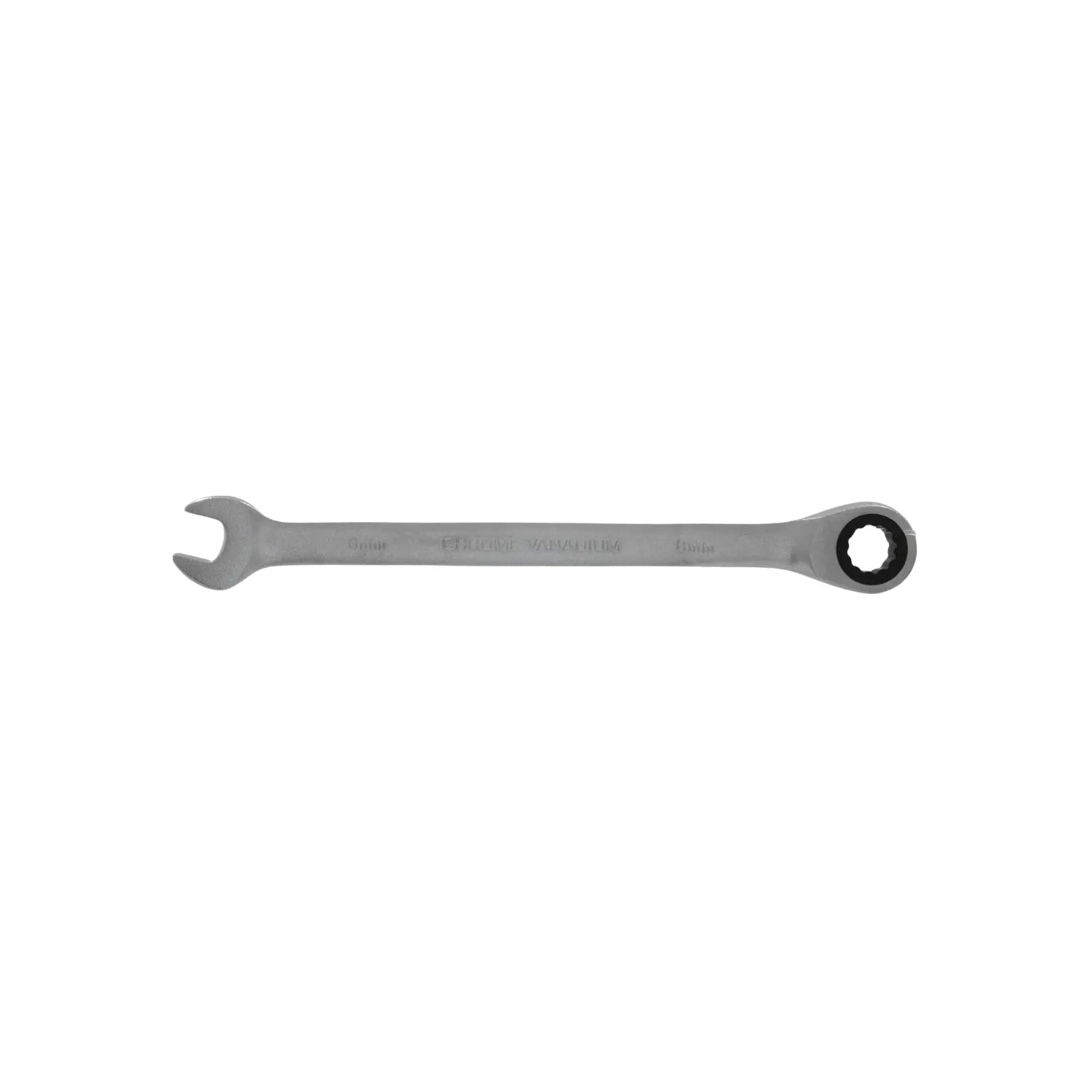Llave combinada de carraca profesional 8mm extremo abierto y 10mm ratcheting cromo vanadio