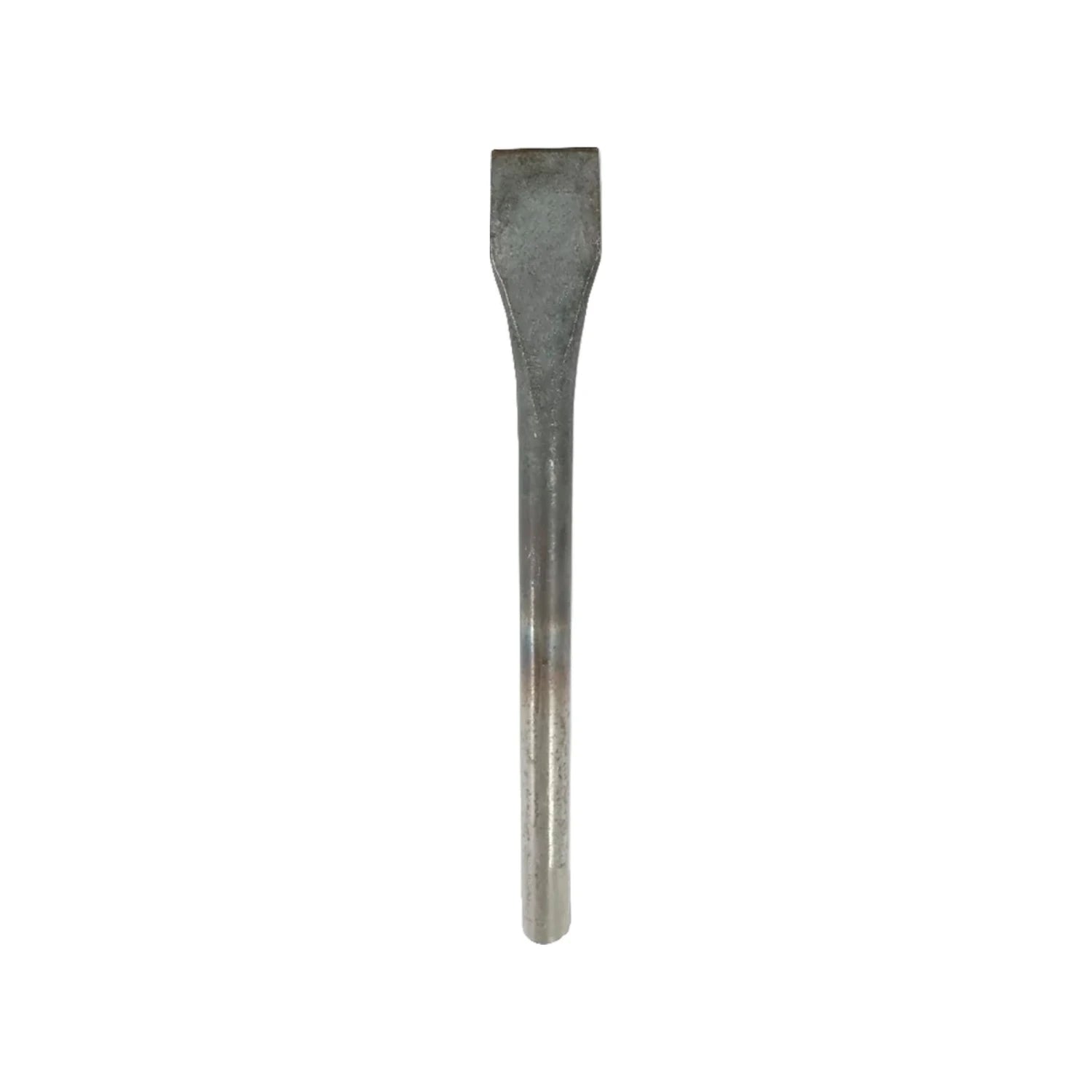 Cincel de acero pulido 13/16" (2.06 cm) para picar y cortar hormigón o piedra.