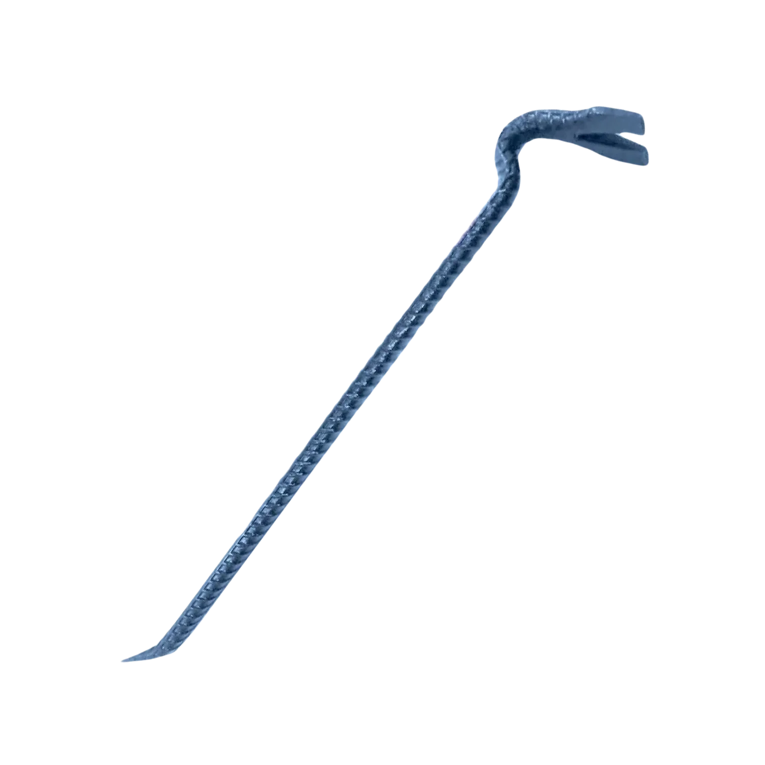 Fabricado de   acero.,Tipo varilla.,Medidas:,Largo: 24" (60 cm).,Barreta de 3/4" (19 mm).,Terminación en uñas y escoplo.