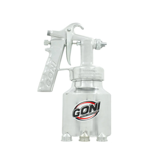 Presión máxima: 50 PSI,Consumo de aire: 1.9 c.f.m. (54 l/min.).,Rango de presión de trabajo: 25 A 45 PSI (172.4 -310.6 KPA).,Presión óptima de trabajo: 30 PSI (207 KPA).,Baja presión.,Caso de aluminio.