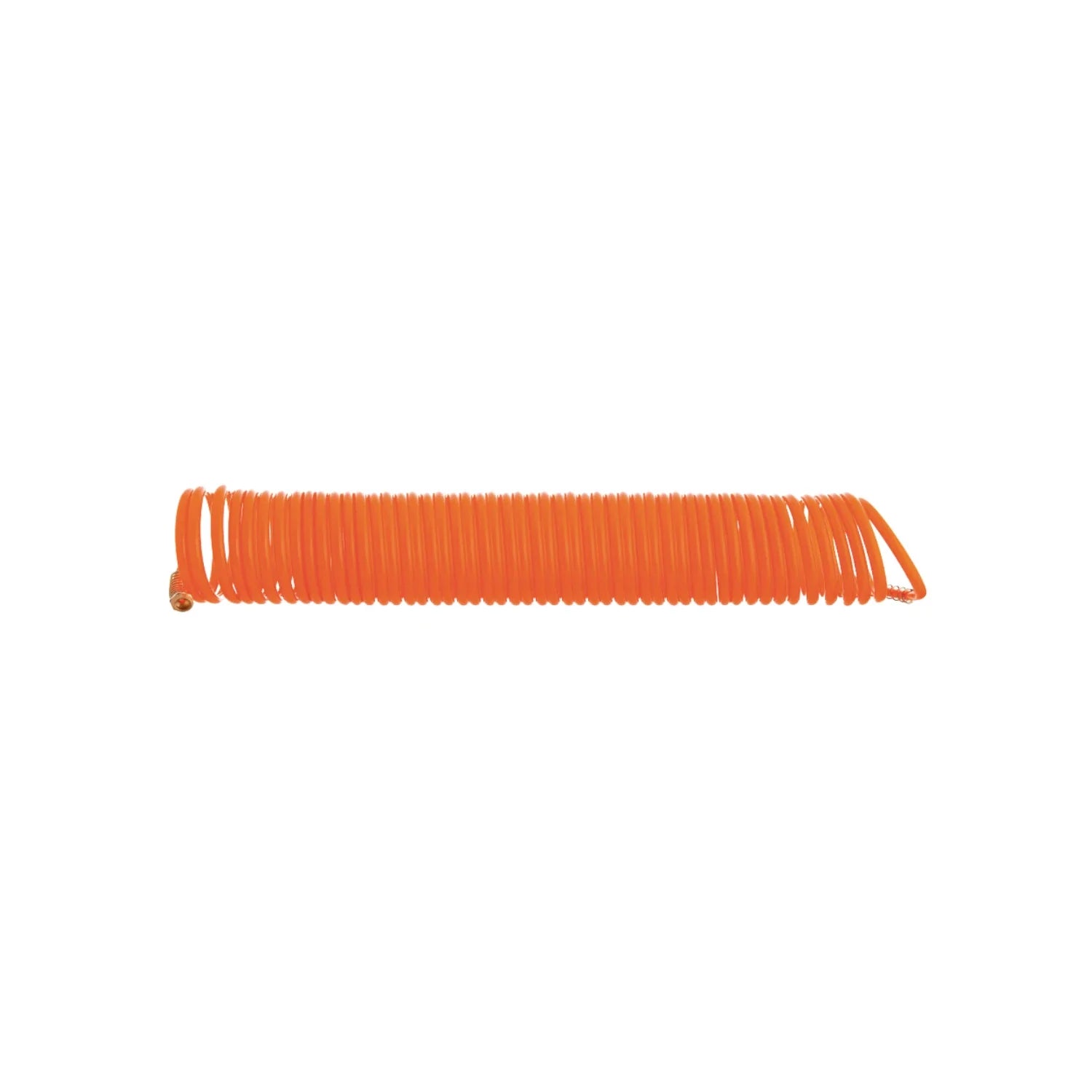 Fabricada de hule.,Manguera de 1/4"x15 metros.,Conectores de acero galvanizado de 6,35 mm (0,25 in).,Presión máxima 500 PSI