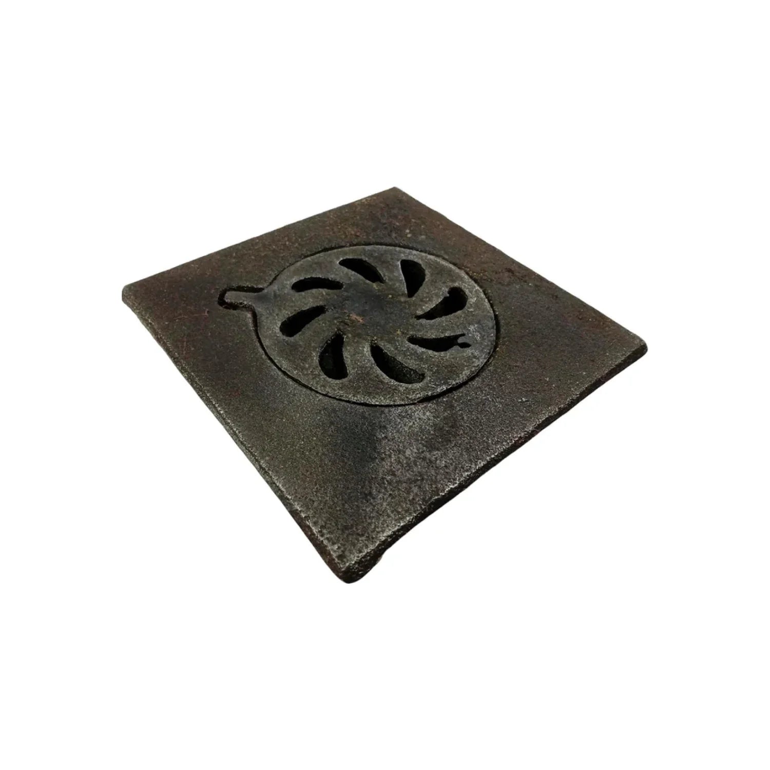 Coladera de fierro colado.,Tamaño: 15x15 cm,Obstruye el paso de basura u objetos de mayor tamaño.,Coladera universal.