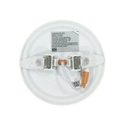 Lámpara panel 18 W redonda empotrar/ajustable Solaris LDP5318