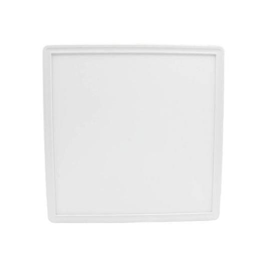 Lámpara panel LED cuadrada de sobreponer 24W, color blanco