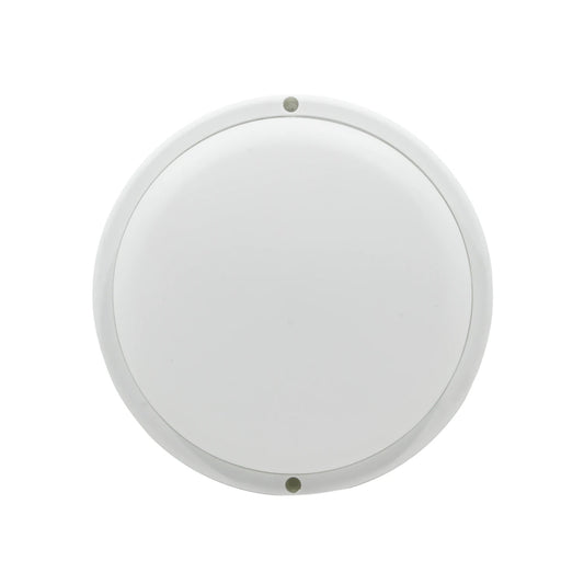 Lámpara panel LED redonda blanca de sobreponer 15W luz fría para techo