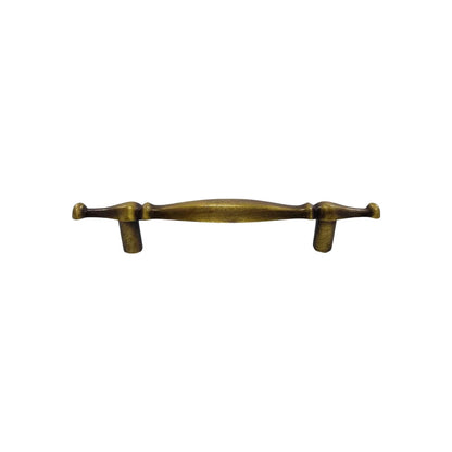 Jaladera de cajón latón antiguo estilo egipcio, tirador de 76mm para muebles clásicos