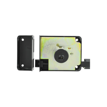 Cerradura/Chapa 715 sobreponer derecha negro mate Austral TKSI 212647