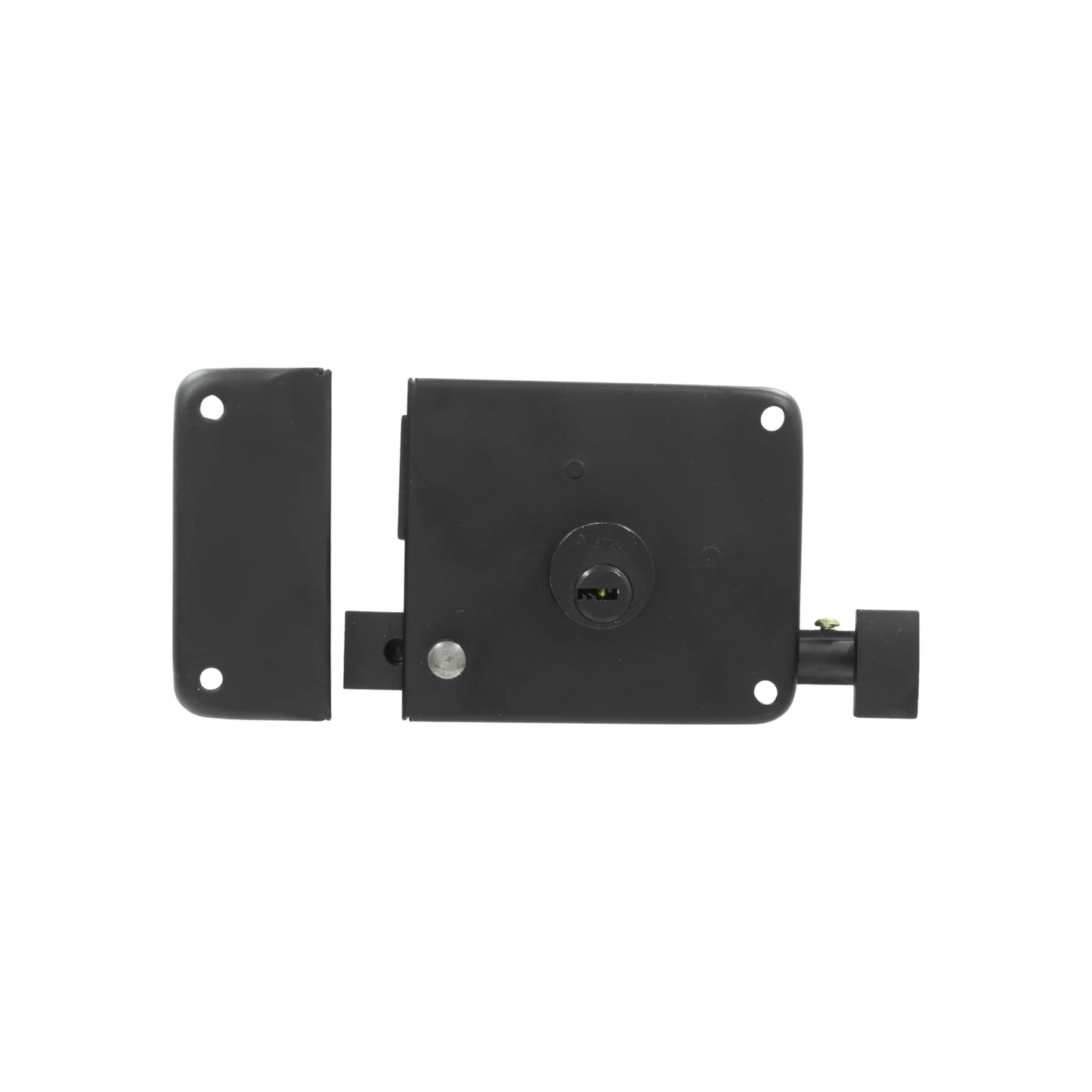 Cerradura/Chapa 715 sobreponer izquierda negro mate Austral TKSI 212648