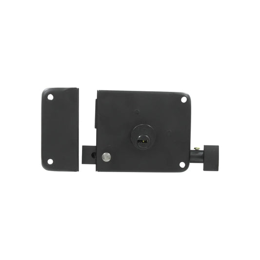 Cerradura/Chapa 715 sobreponer izquierda negro mate Austral TKSI 212648
