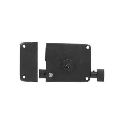 Cerradura/Chapa 715 sobreponer izquierda negro mate Austral TKSI 212648