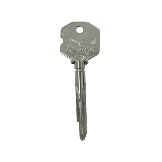 Forja para llave FIAM-6X tetra niquelada MG