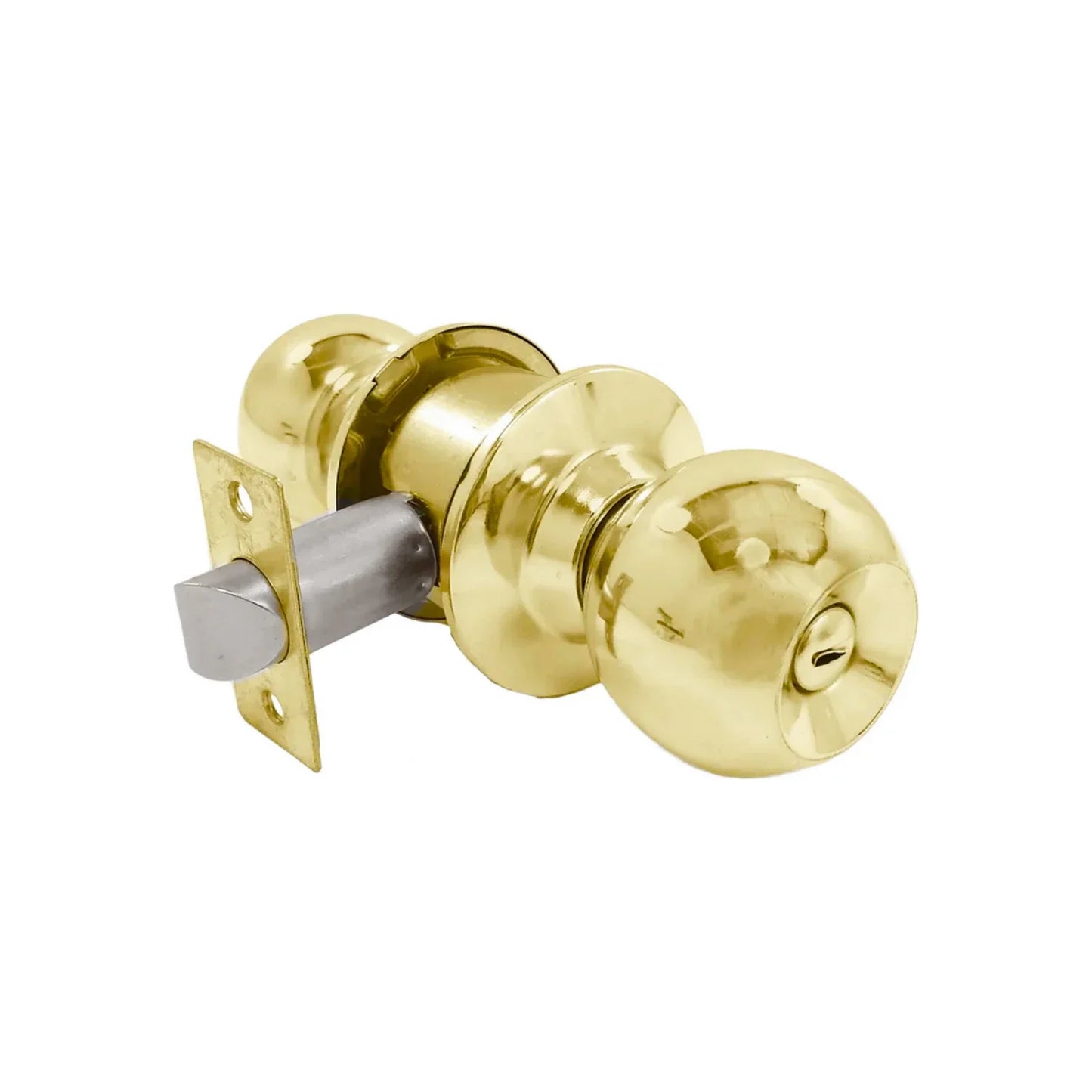Cerradura/Chapa esfera para baño dorada Austral 232304