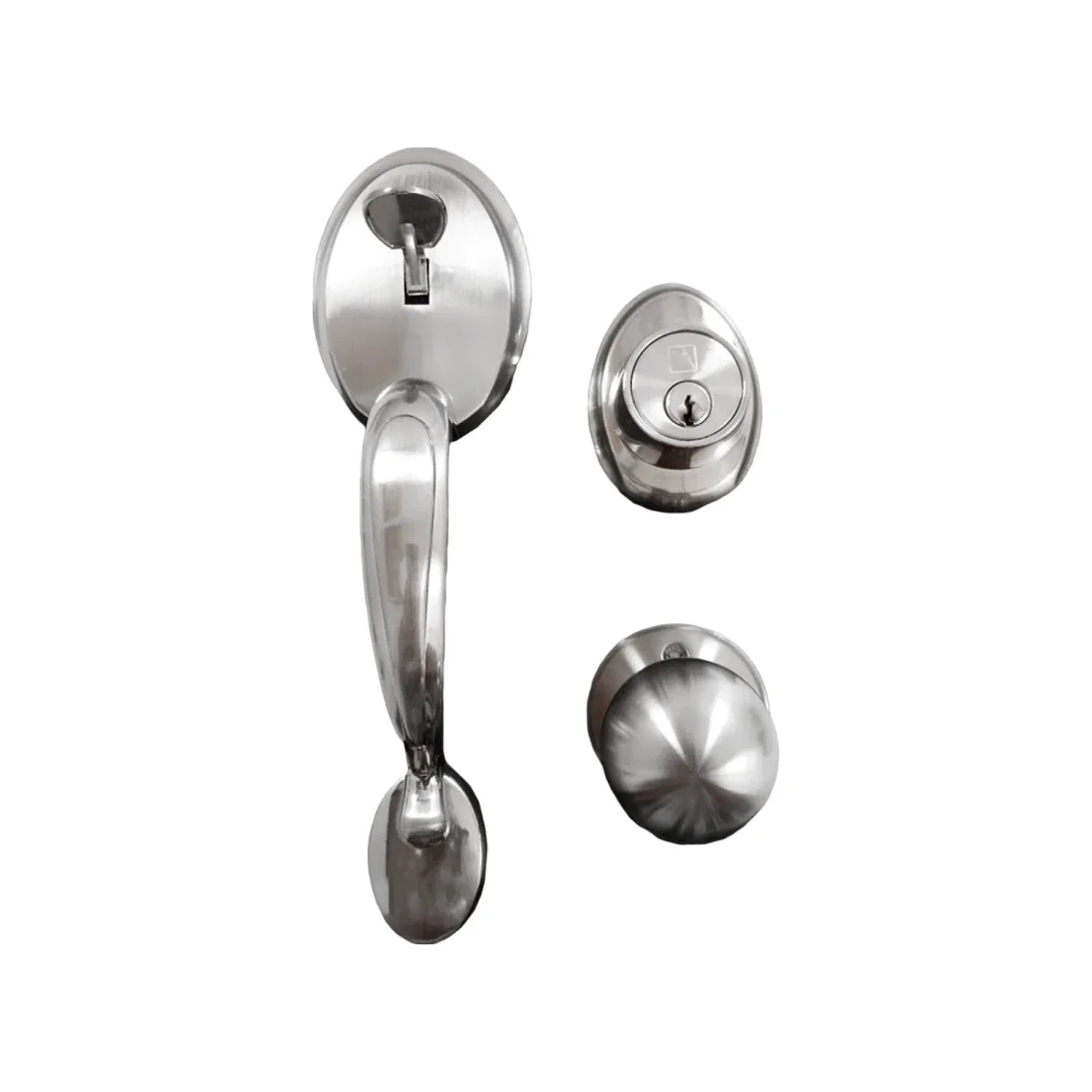 Chapa para entrada principal.,Cerradura residencial.,Cerradura de llave dentada.,Incluye 3 llaves.