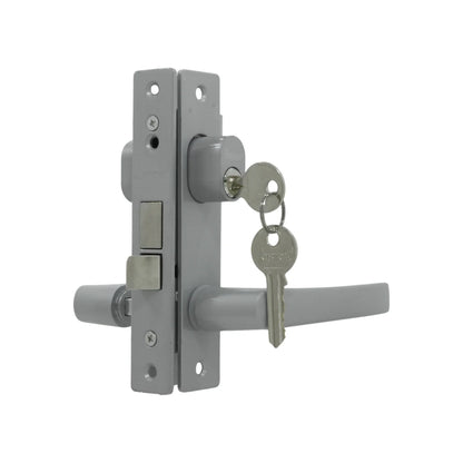 Cerradura/Chapa para puerta de aluminio cromo satinado Austral 639 DCCS
