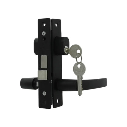 Cerradura/Chapa para puerta de aluminio negra Austral 639 CDN
