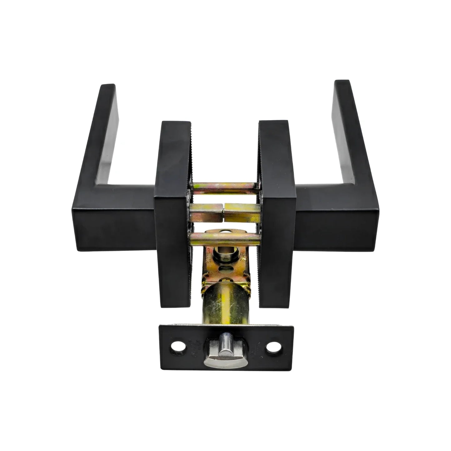 Cerradura/Chapa de palanca para recámara negro mate 1606 E-NM inoxx milan