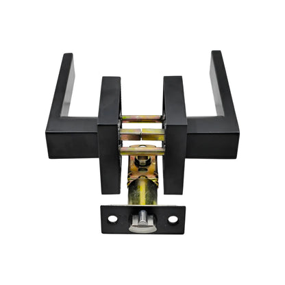 Cerradura/Chapa de palanca para recámara negro mate 1606 E-NM inoxx milan