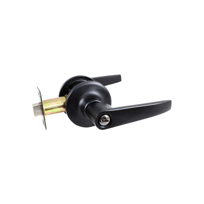 Cerradura/Chapa para recámara de palanca negro mate Austral CDM moderna