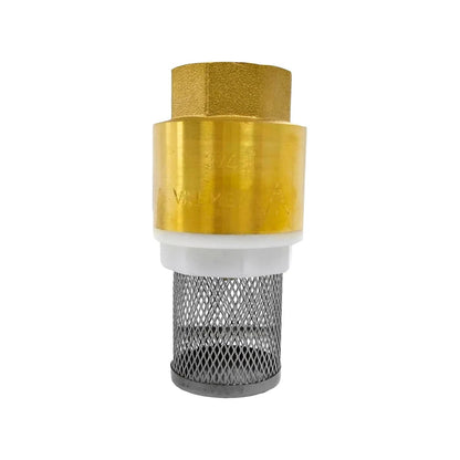 Pichancha Valmex de latón 3/4" con filtro de malla de acero inoxidable