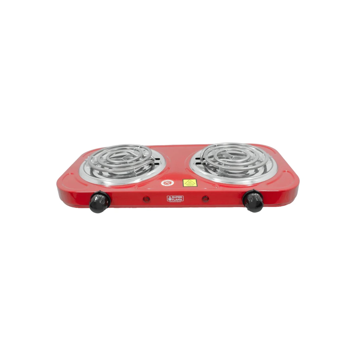 Fabricada de aluminio.,Regulador con temperatura.,Indicador luminoso de funcionamiento.,Voltaje: 110 V,Frecuancia: 60 Hz,Potencia: 1500 W