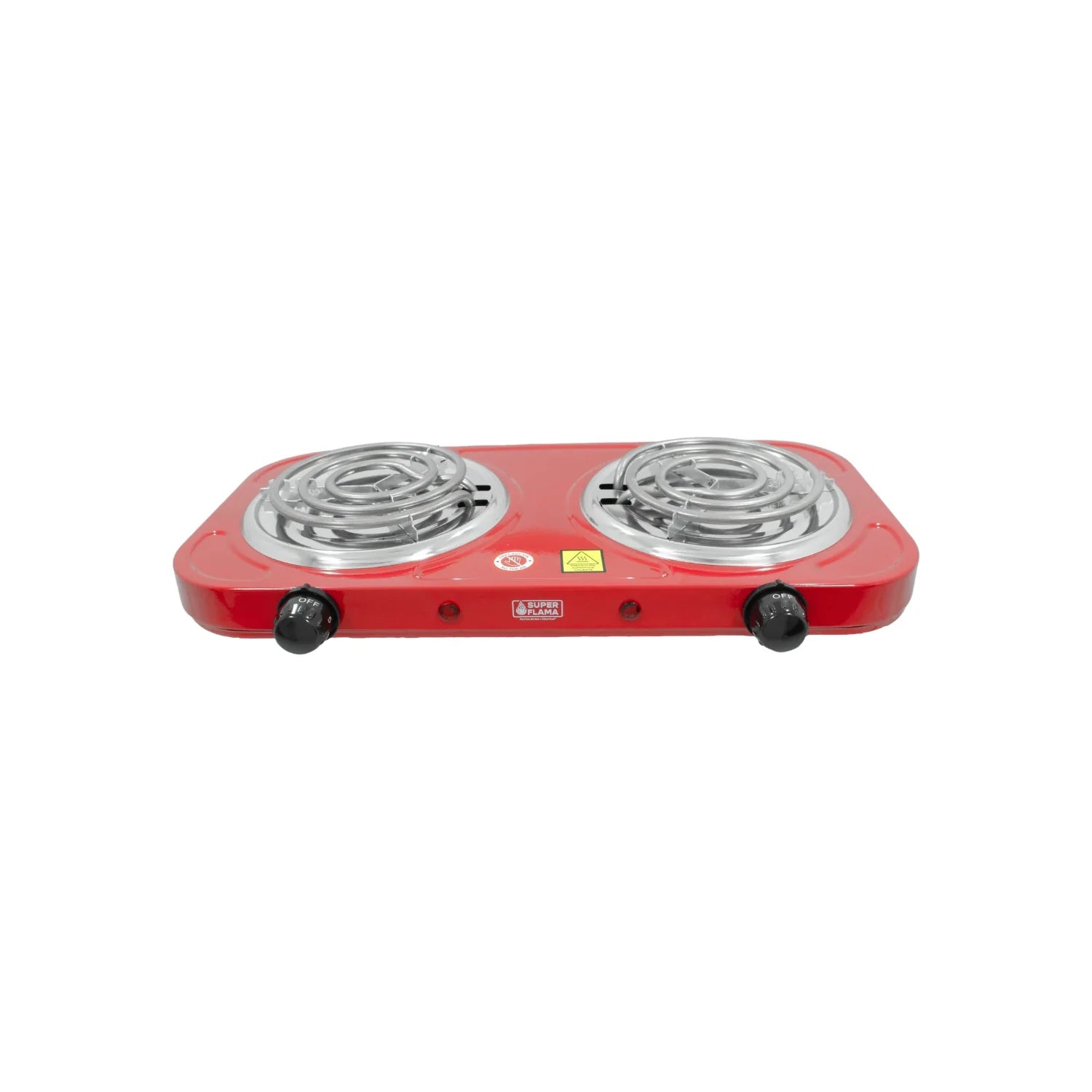Fabricada de aluminio.,Regulador con temperatura.,Indicador luminoso de funcionamiento.,Voltaje: 110 V,Frecuancia: 60 Hz,Potencia: 1500 W