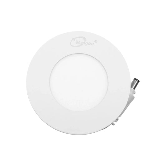 Lámpara de 3 W,Base aluminio blanca 50 mm x 10 mm,Luz blanca tipo panel.