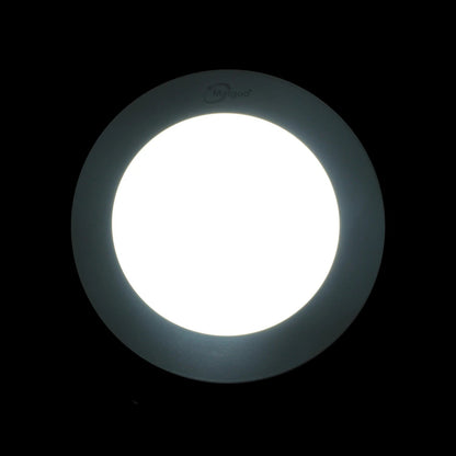 Lámpara panel LED Maigoo redonda 9W empotrable, luz blanca brillante para iluminación de interiores