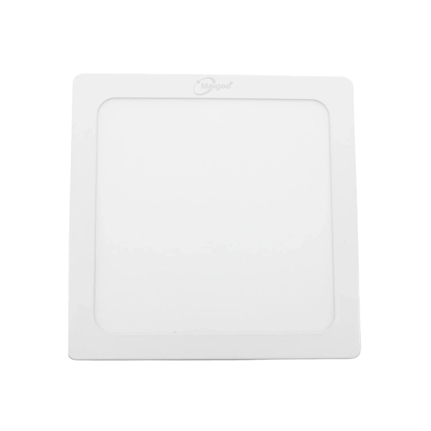 Lámpara de 12 W,Base aluminio blanca 150x150x10 mm,Luz blanca tipo panel.