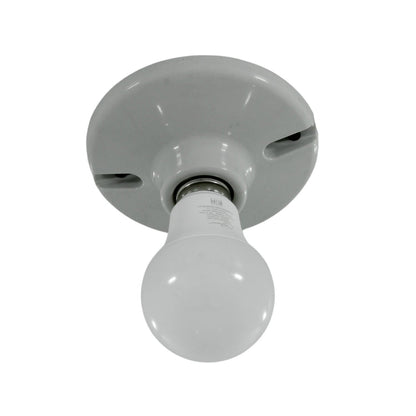 Foco LED blanco Maigoo 9W luz fría en portalámparas de porcelana para techo o muro