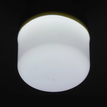 Foco LED 50W luz blanca fría de alto poder, forma domo con base amarilla