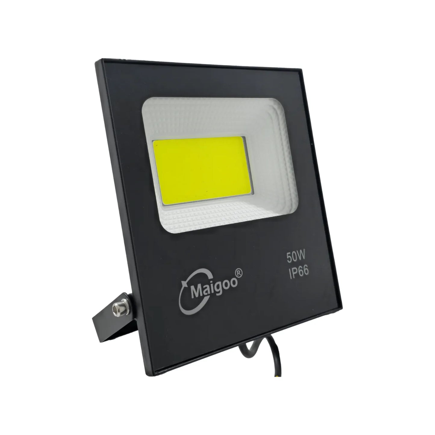 Reflector LED Maigoo 50W negro IP66 para exteriores, foco de luz potente y resistente