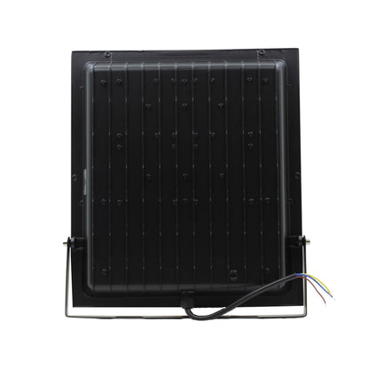 Carcasa trasera de reflector LED COB negro con disipador de calor de aluminio y cableado eléctrico
