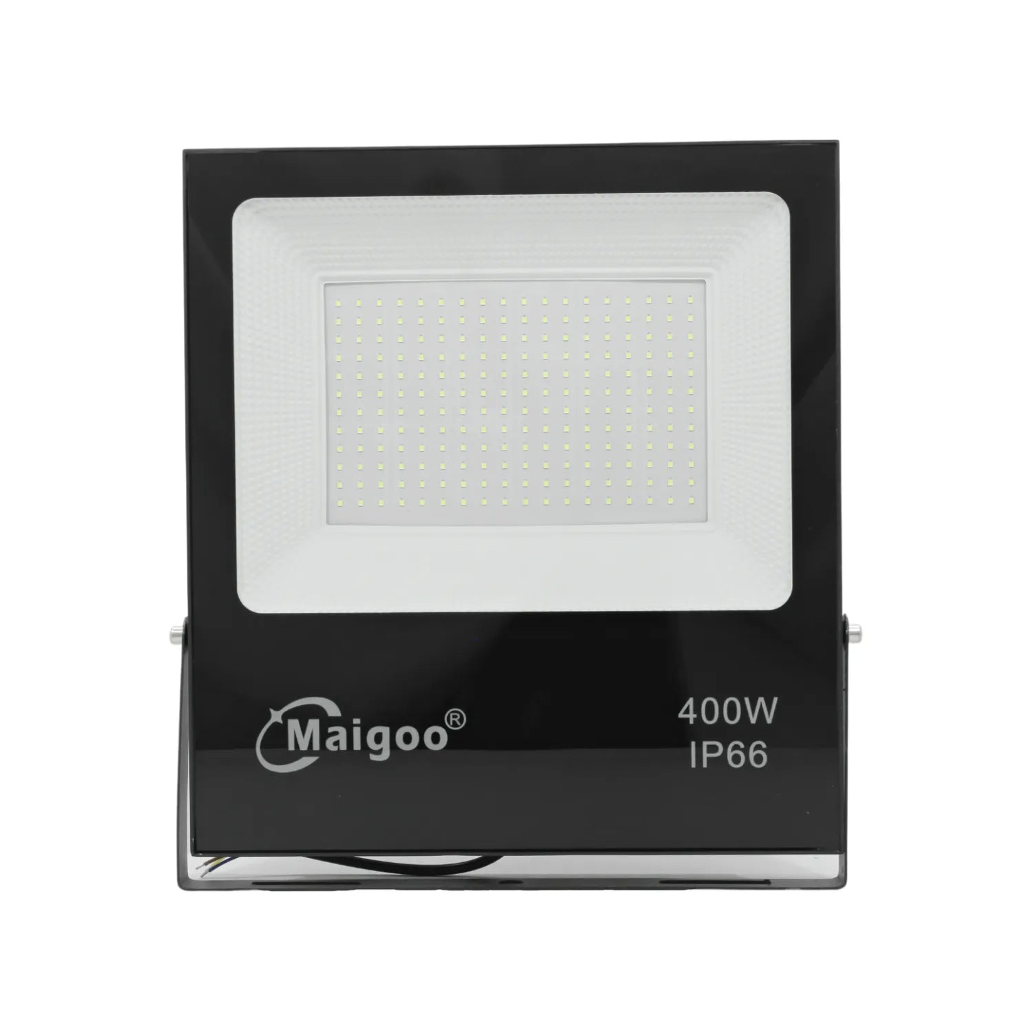 Reflector LED Maigoo negro 400W IP66, alta potencia y resistencia para exterior