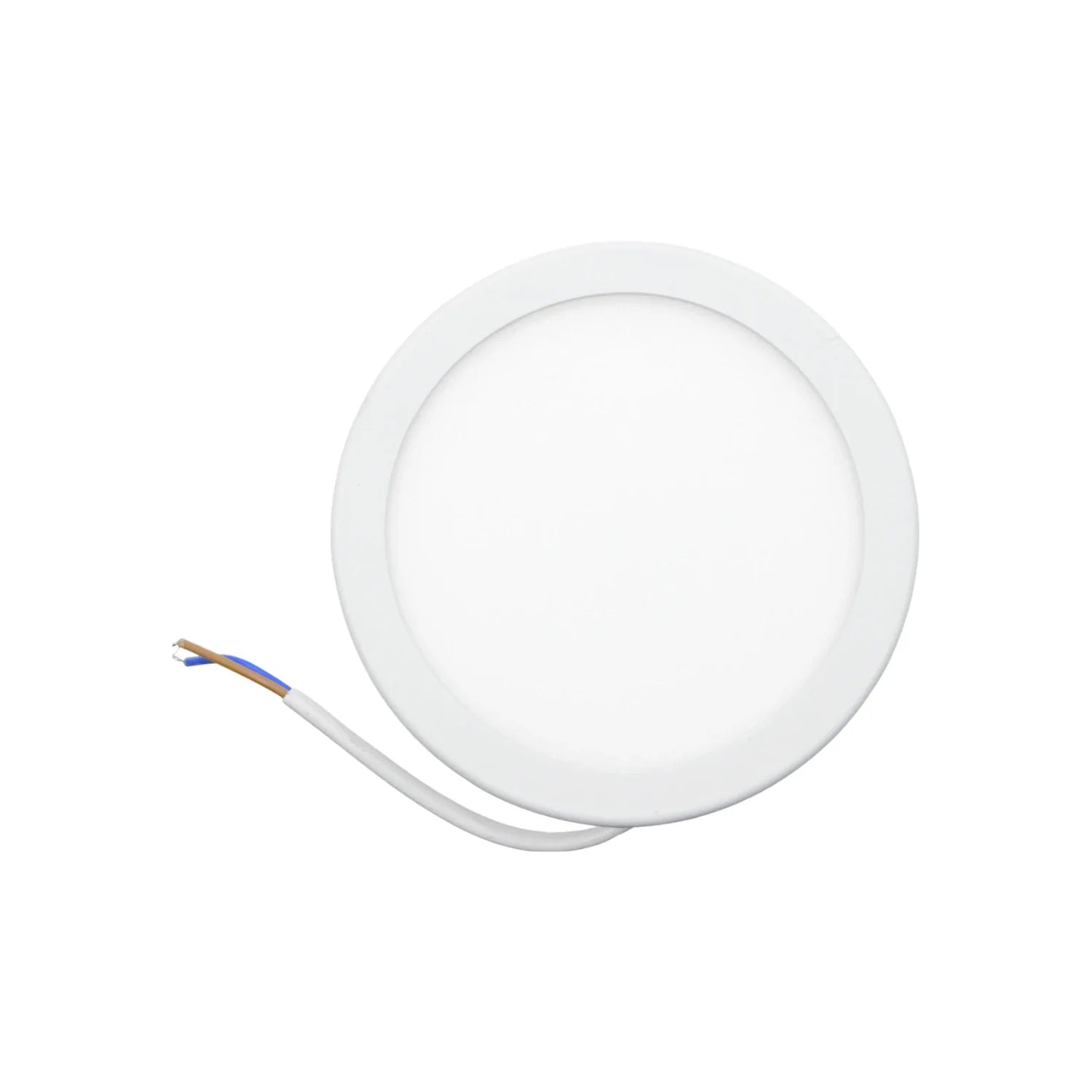 Lámpara de 6 W,Base aluminio blanca 100 mm x 10 mm,Luz blanca tipo panel.