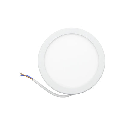 Lámpara de 6 W,Base aluminio blanca 100 mm x 10 mm,Luz blanca tipo panel.