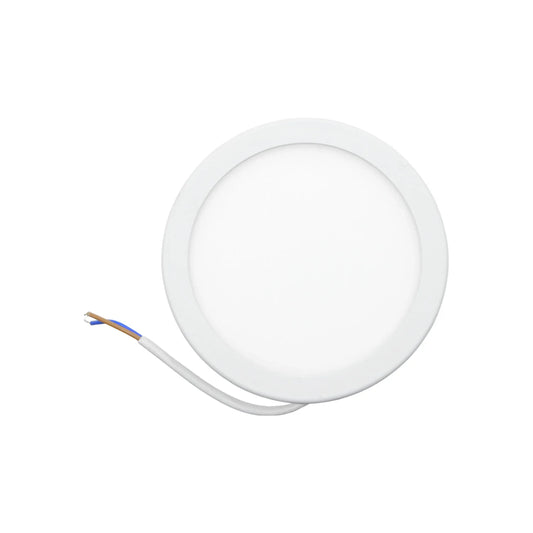 Lámpara de 6 W,Base aluminio blanca 100 mm x 10 mm,Luz blanca tipo panel.