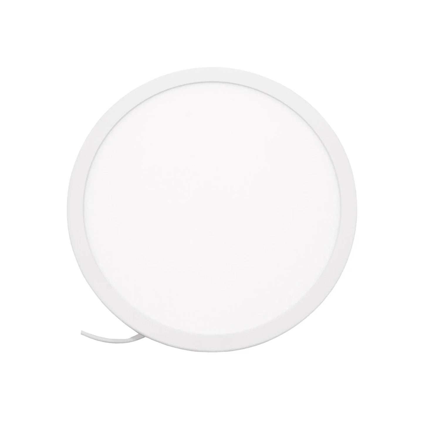 Lámpara de 15 W,Base aluminio blanca 220 mm x 10 mm,Luz blanca tipo panel.