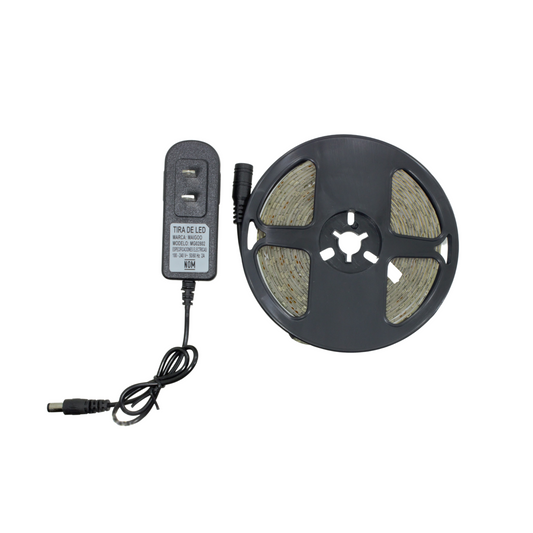 Tira LED en rollo Maigoo MG02802 con eliminador de corriente 100-240V para iluminación residencial
