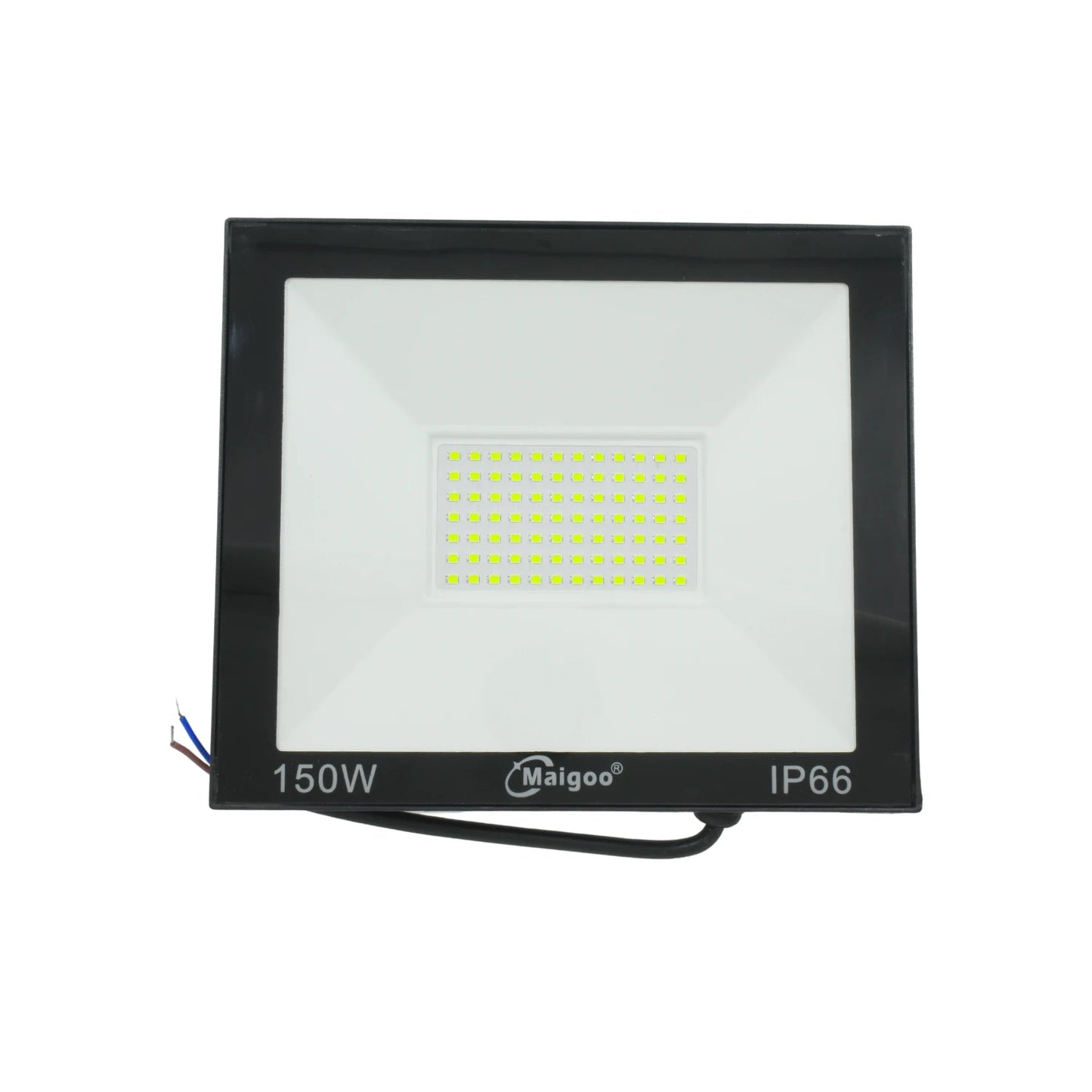 Reflector LED exterior Maigoo negro 150W IP66 resistente a agua y polvo para iluminación