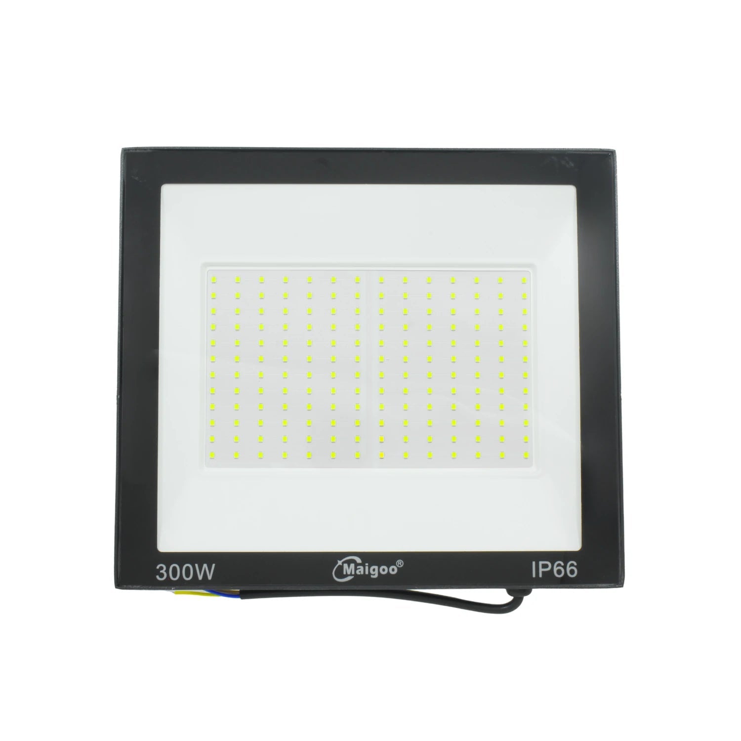 Reflector LED Maigoo 300W negro IP66 para iluminación exterior
