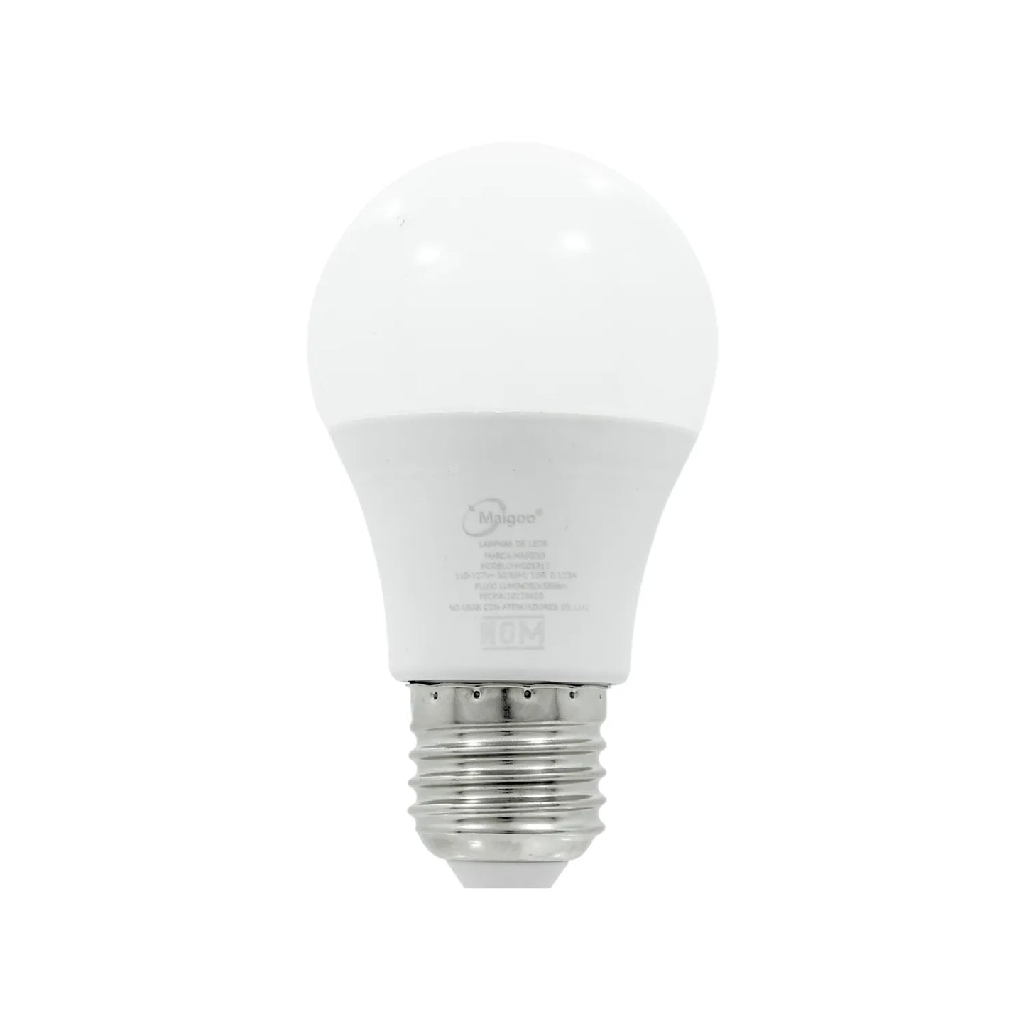 Foco LED Maigoo 10W luz blanca fría, bombilla con rosca E27 para iluminación interior